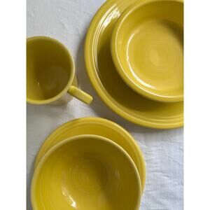 Fiesta Daffodil Fiestaware Daffodil Yellow - Dinnerplate
